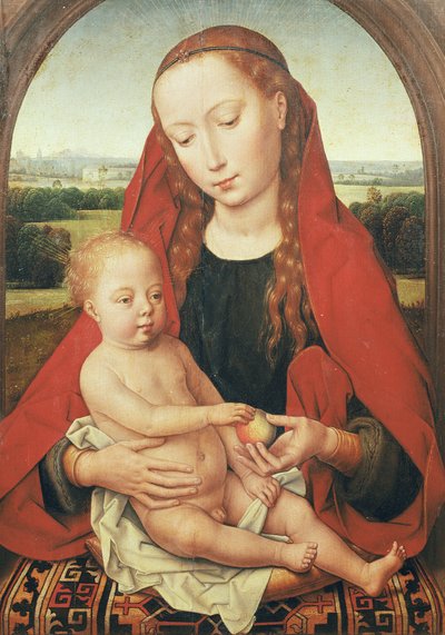 Virgen y Niño, c.1485-90 de Hans Memling